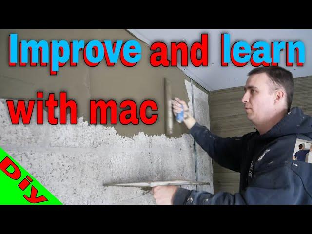 How To Float A Wall Ready For  Plastering Using  Sand And Cement