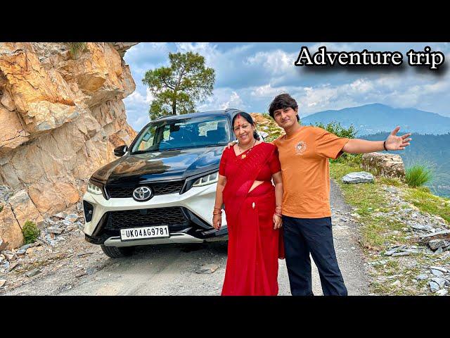 Adventure trip with mummyji in fortuner 