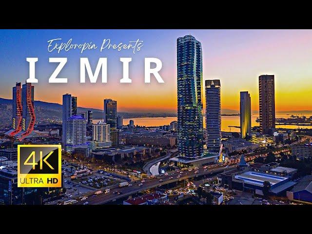 Izmir, Turkey   in 4k ULTRA HD 60 FPS Video by Drone