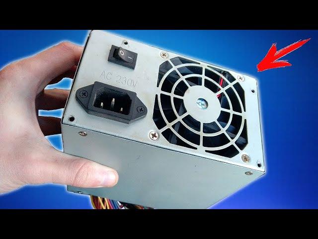 Discover this secret, you'll never throw away a computer power supply that doesn't work