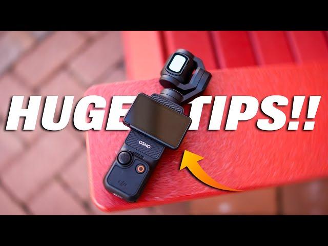 DJI OSMO POCKET 3 | YOU NEED TO KNOW THIS!