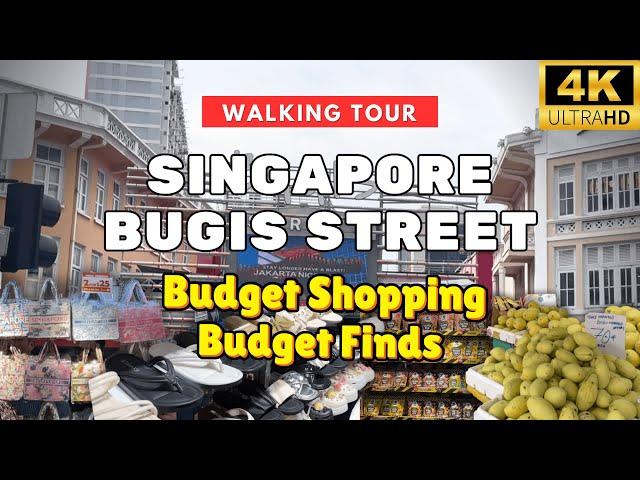 Singapore’s Budget Shopping Paradise: Full Bugis Street Tour!