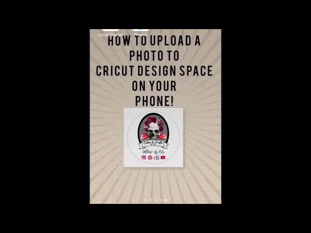 How to upload a picture on your iOS device in Cricut Design Space!!