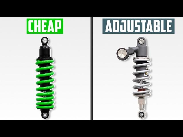 Basic vs Adjustable Motorcycle Shock | What’s The Difference?