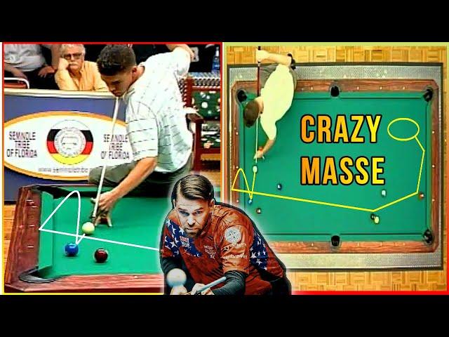 CRAZY TRICK SHOT IN A MONEY MATCH | Corey Deuel insane run out