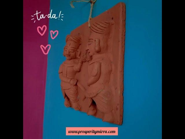How to Hang Molela Terracotta Tile.
