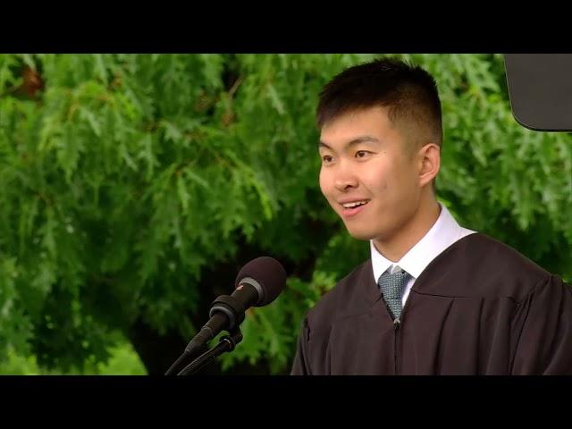 Valedictory to the College by Brian Zheng '24