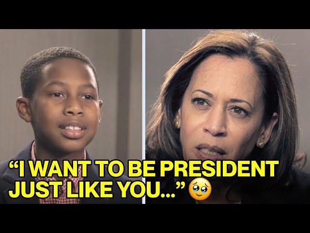 CUTE: Kids Interview Kamala Harris