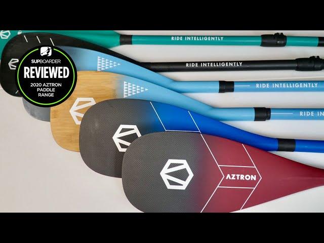 We talk SUP paddles and look at the 2020 Aztron paddle range