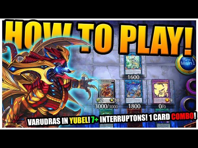 *NEW* YUBEL BOSS MONSTER IS BROKEN! | Varudras Combo Guide | Yu-Gi-Oh! Master Duel