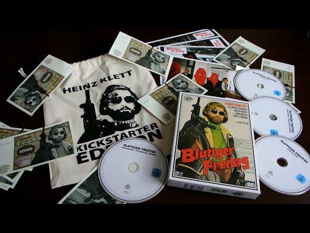 BLUTIGER FREITAG Heinz Klett Kickstarter edition Blu-Ray/DVD Subkultur Entertainment Unboxing