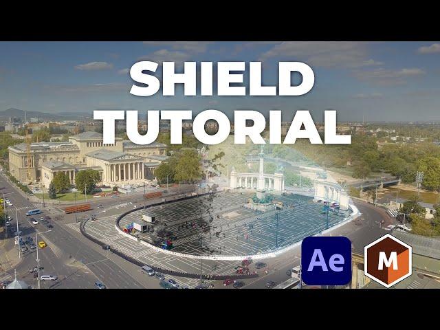 (TUT) Protection Shield Animation | Mocha AE Tracking | After Effects Tutorial | Motion Singh