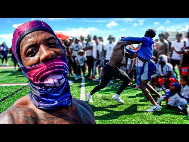 NFL Player Masked Up & BODIED Everybody! ($10,000 Memphis 1ON1’s)