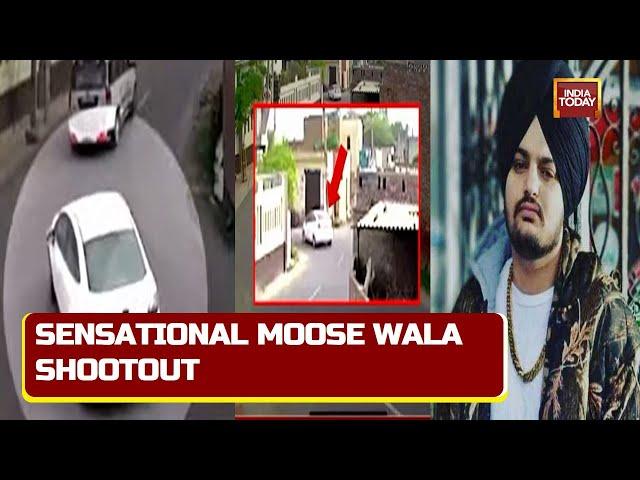 New CCTV Video Of Sidhu Moose Wala's Murder: Gunshots Heard, Panic Struck People Run To Save Life