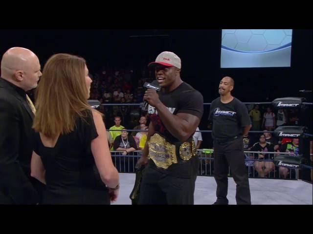 Lashley's "History Making Moment"