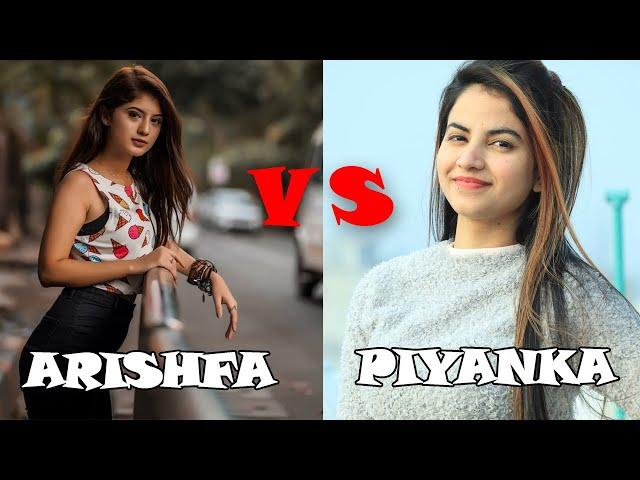 Arishfa khan vs Piyanka Mongia Latest tiktok videos compilation Tiktok #mixtape By Tok Club #tokclub