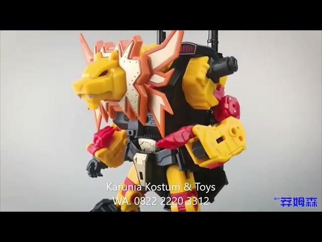 SUPER ROBOT MIANAN BINATANG JADI ROBOT . DARI KARUNIA KOSTUM & TOYS