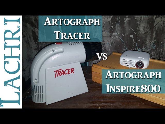 Artograph Tracer and Inspire 800 projectors   w/ Lachri