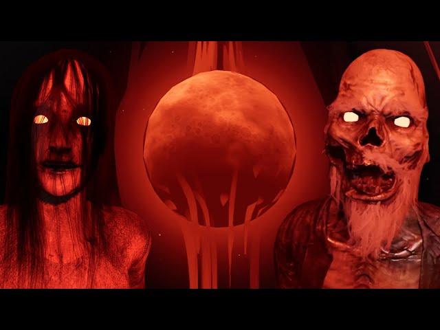 The CRAZY Day When the Blood Moon Reached 100% - Phasmophobia