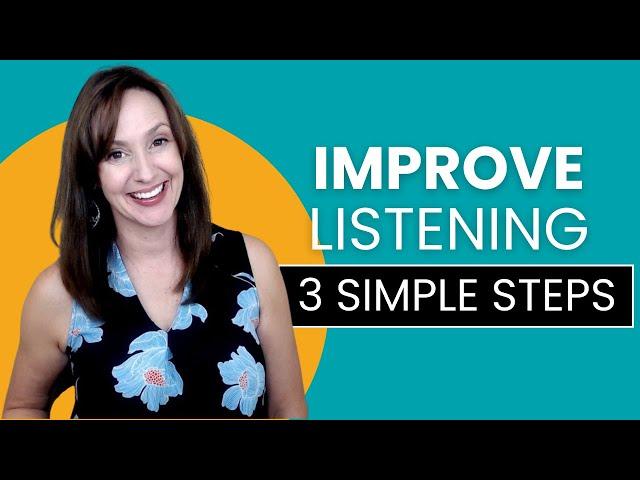 Improve Your English Listening in 3 simple steps | Clear English Corner