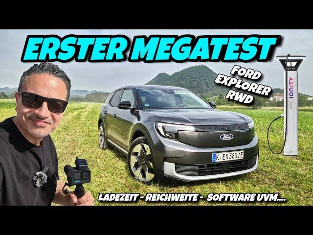 Ford Explorer RWD im Megatest! Reichweite Ladezeit Navi Software vom Elektroauto. aus Köln.