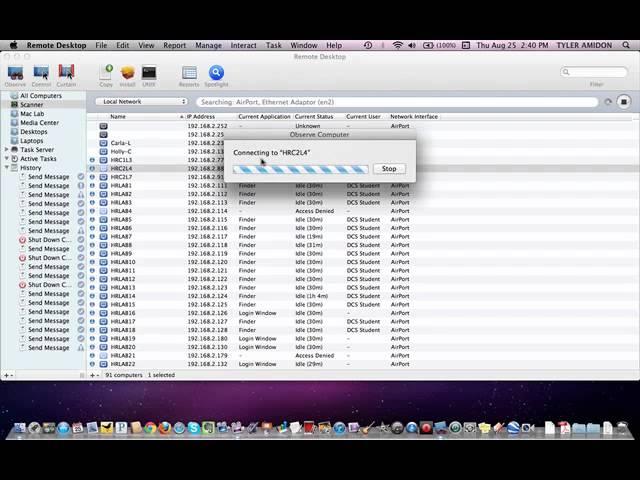 Apple Remote Desktop Tutorial