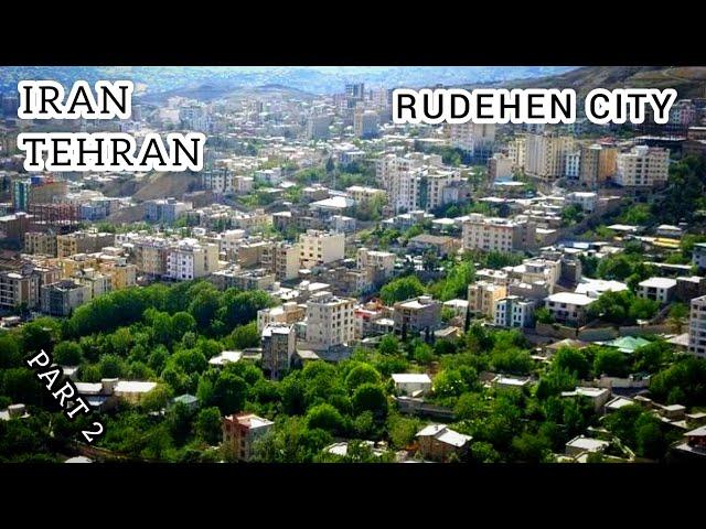 tehrangard drive in rudehen city part2 - iran tehran2022/1401