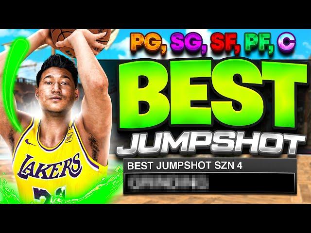 BEST JUMPSHOTS FOR ALL BUILDS + 3PT RATINGS in NBA 2K25! FAST JUMPSHOTS for EVERY BUILD!