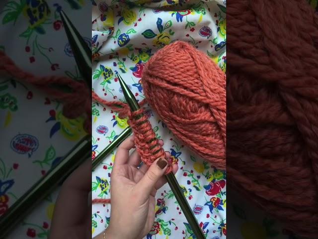 every knitting stich you need to know part 2#shortvideo #viralshorts #knitting