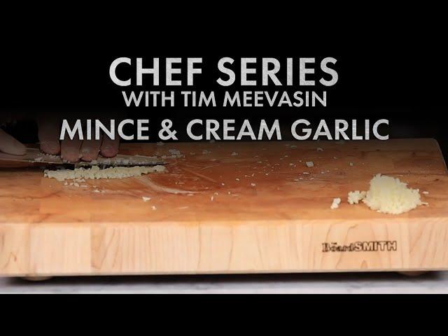 How to Mince and Cream Garlic like A Professional | ZLINE Chef Series