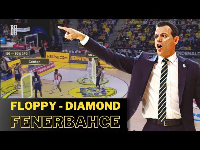 Favourite basketball set plays: Floppy — Diamond | Fenerbahce