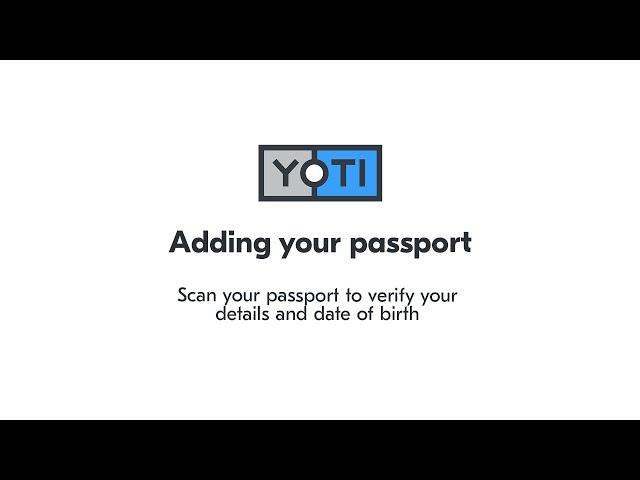 Creating a Yoti digital ID