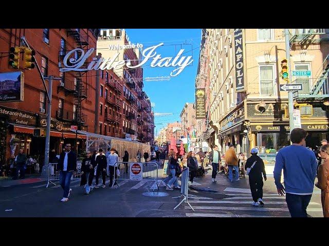 Little Italy: New York City's Italian Charm | Walking Tour
