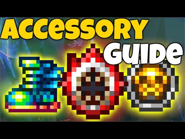 Complete Accessory Guide For Terraria(1.4.4)