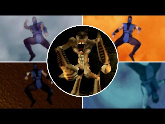 Game Over: Mortal Kombat Mythologies: Sub-Zero | Death Animations