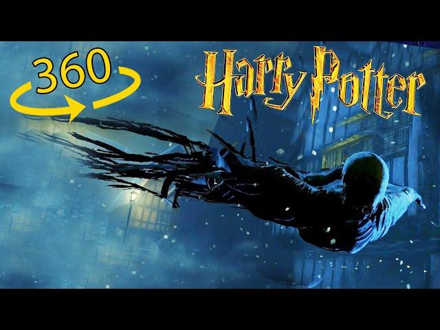 360° Harry Potter - Dementor attacks YOU on train in VR!