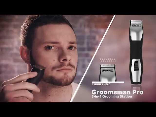 WAHL - Groomsman Pro 3 in 1 Trimmer Kit