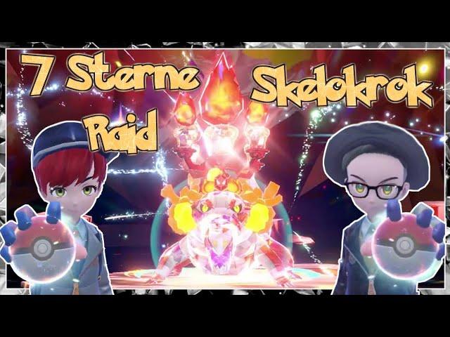 Pokémon Karmesin/Purpur- ⭐7- Sterne Raid: Skelokrok⭐