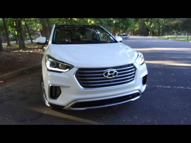 Best Detailed Walkaround 2017 Hyundai Santa Fe Limited Suv