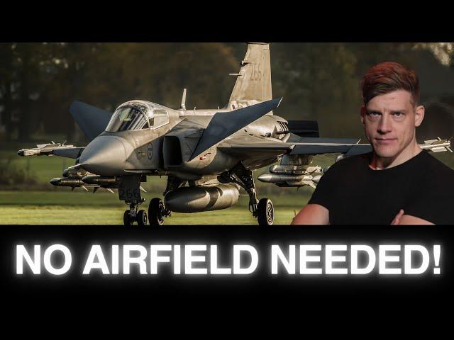 Why This Fighter Jet can operate from Highways - Gripen Explained!