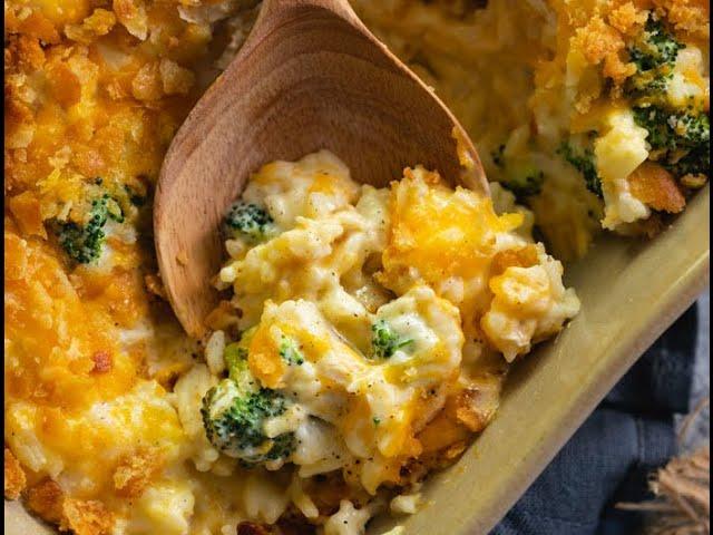 Chicken Broccoli Rice Casserole