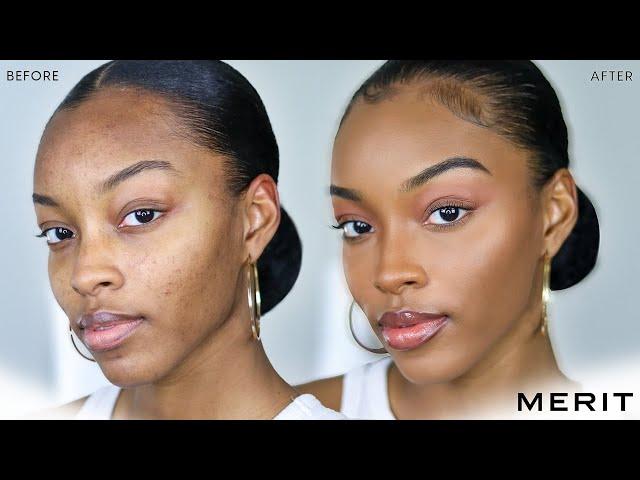 MINIMALIST MAKEUP LOOK, QUICK + EASY ROUTINE | Slim Reshae