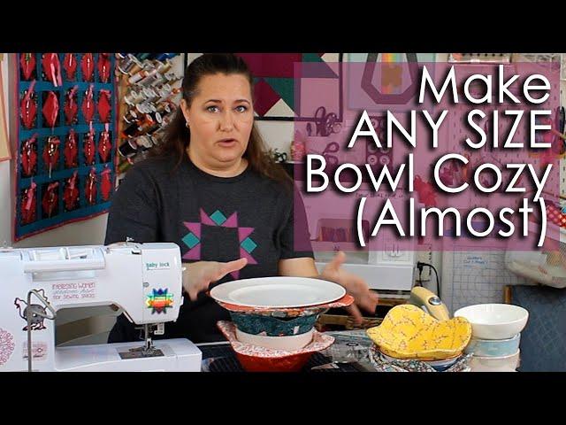 How to make a Bowl Cozy (almost) any size!!