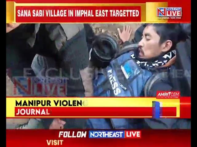 Manipur Unrest: Video Journalist Of Private Local TV Channel Hit By Bullet In Cross Firing