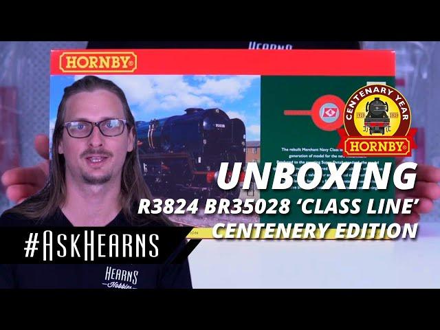 OO BR 35028 'CLAN LINE', CENTENARY YEAR LIMITED EDITION Unboxing | Hornby |#askHearns