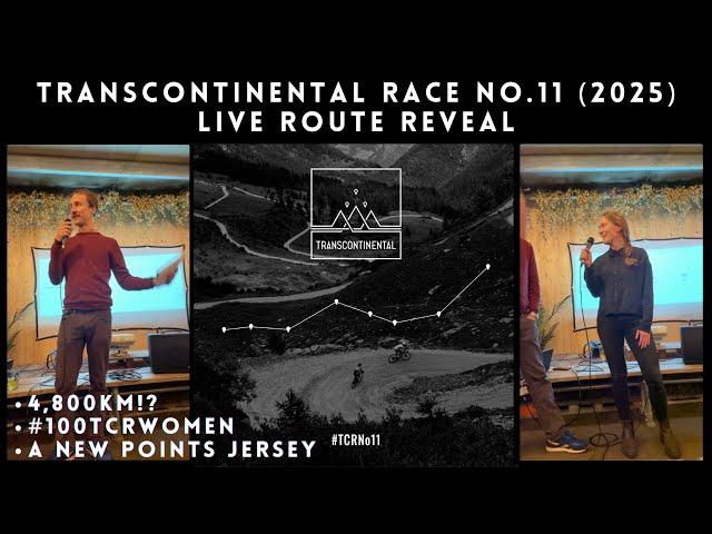 Transcontinental Race No. 11 (2025) Live Route Reveal