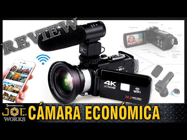 CAMARA DVC 4K WiFi Ultra HD 1080P 30MP - Unboxing & Review | JOE Works