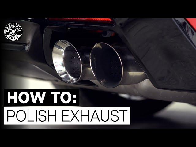 How To Easily Polish Exhaust Tips! |Camaro ZL1|  - Chemical Guys