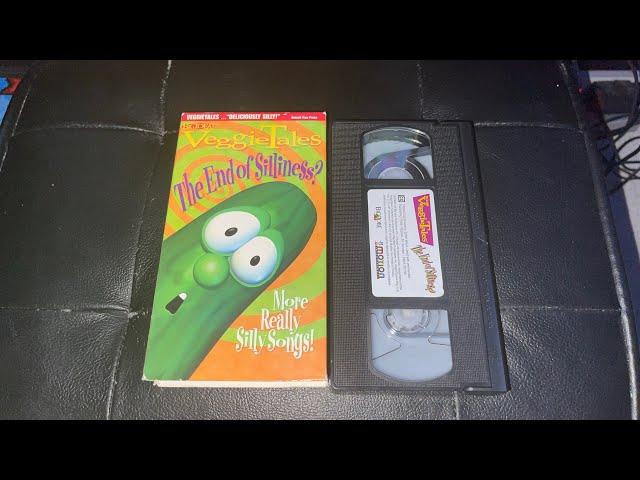 Opening And Closing To VeggieTales: The End Of Silliness? 2000 VHS Side Label 885