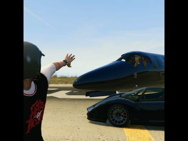 DESTROY LUXURY JET IN GTA V | GTA 5 PRIVATE JET | MONSTERRX GAMING #shorts #gtav #monsterrx